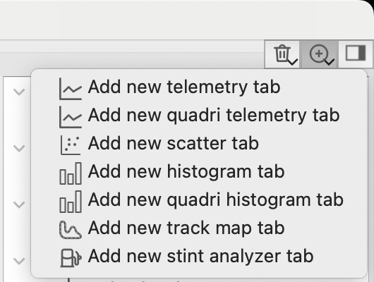 Analyzer open new tab